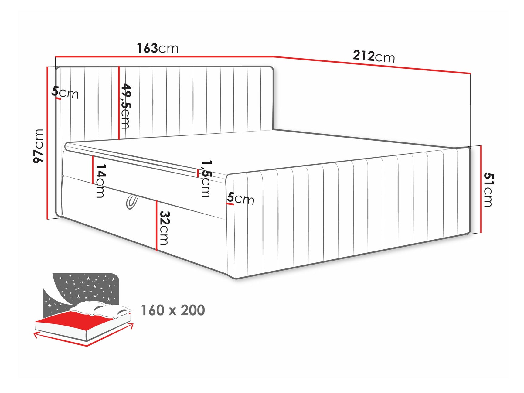 Kontinentalseng Comfivo 482