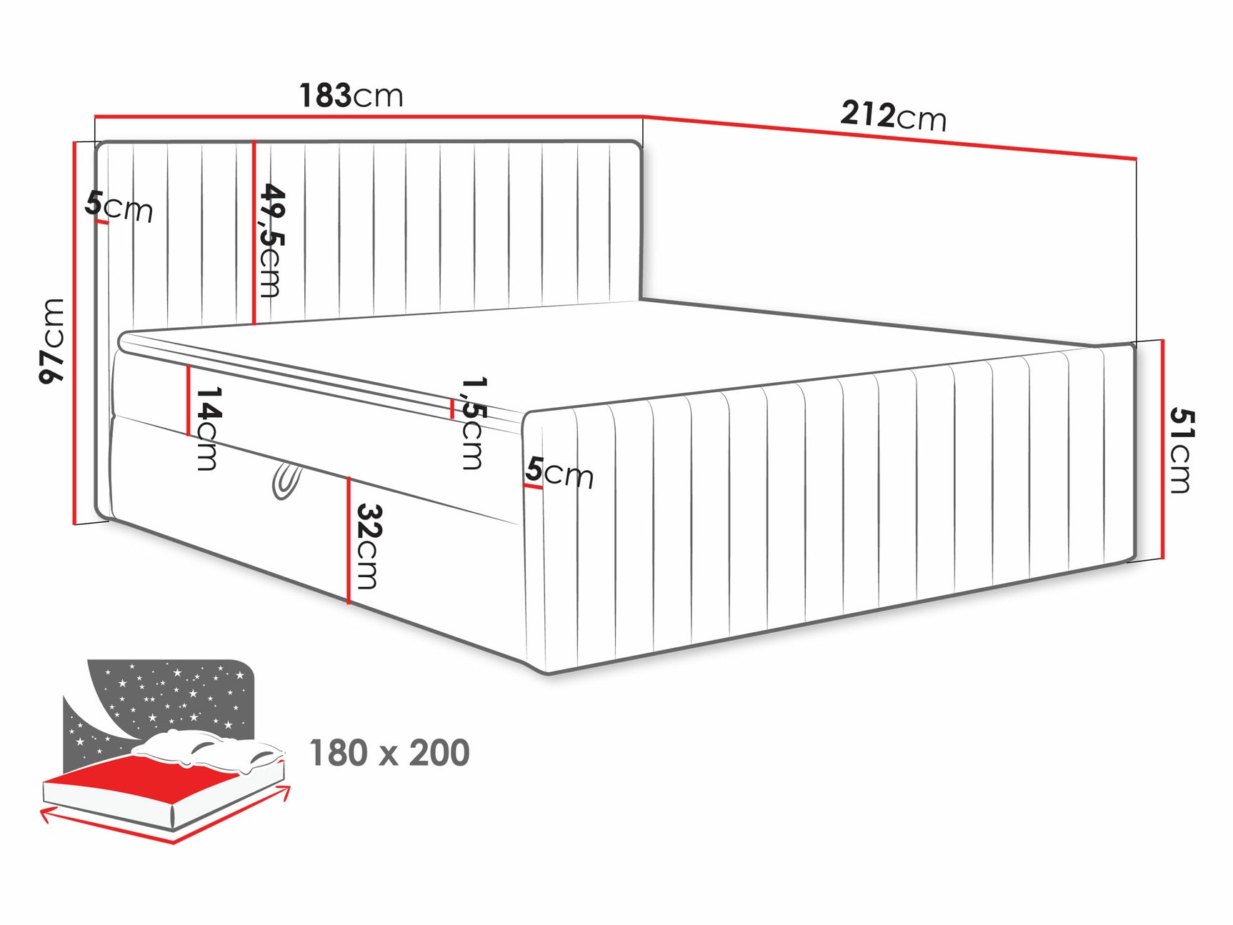 Kontinentalseng Comfivo 482