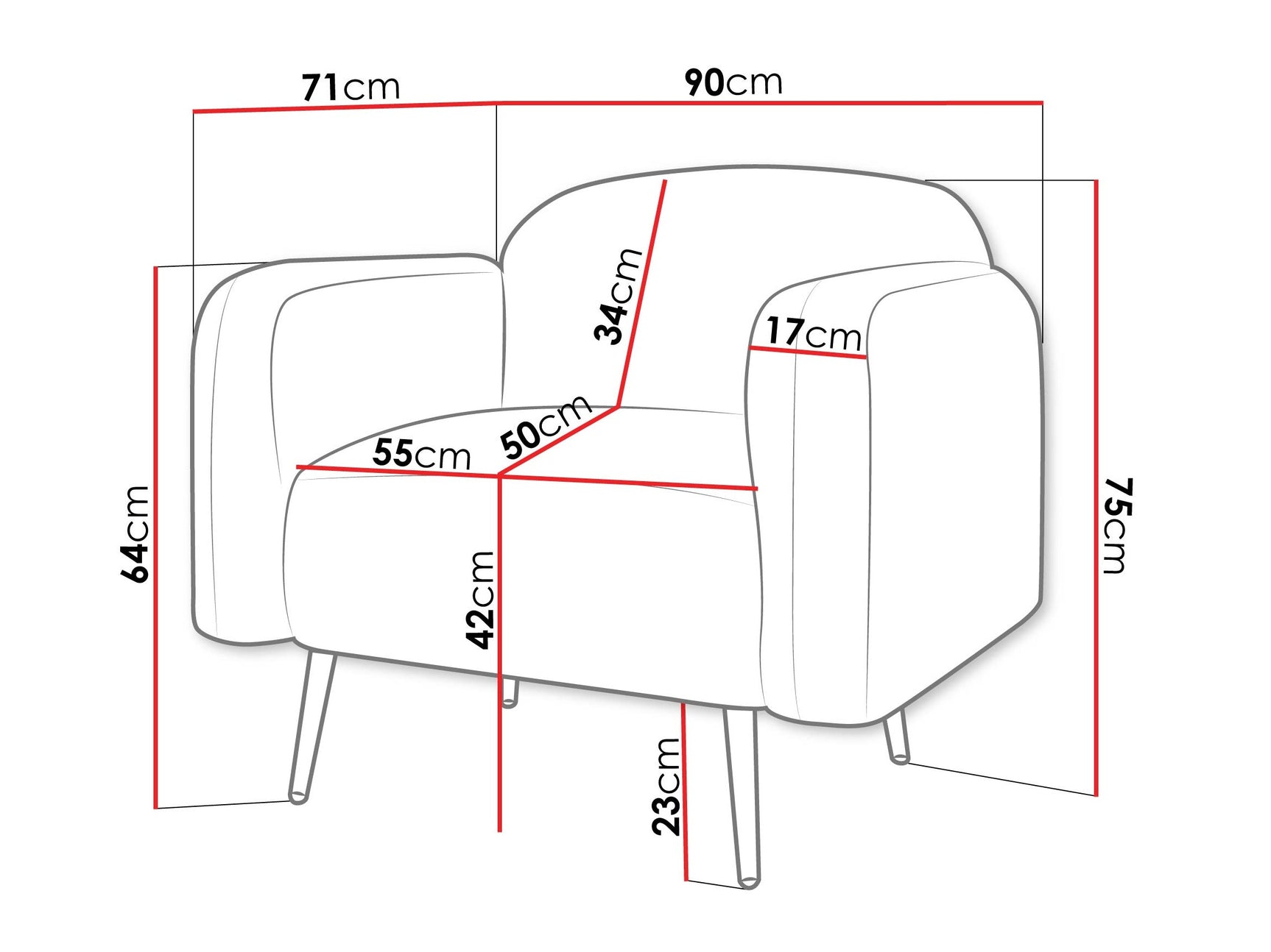 Lænestol Comfivo 486