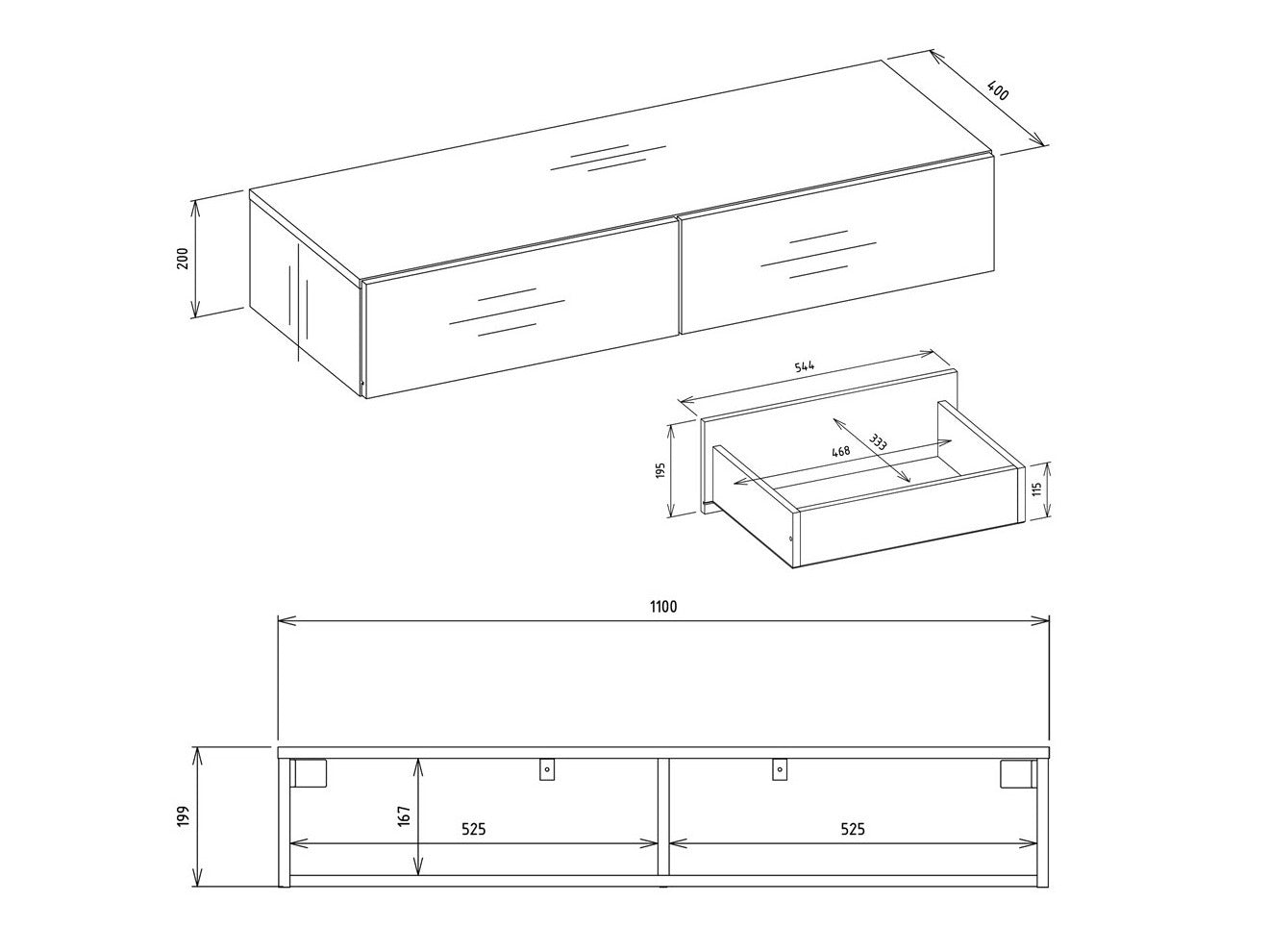 Konsolbord Mandeville 341