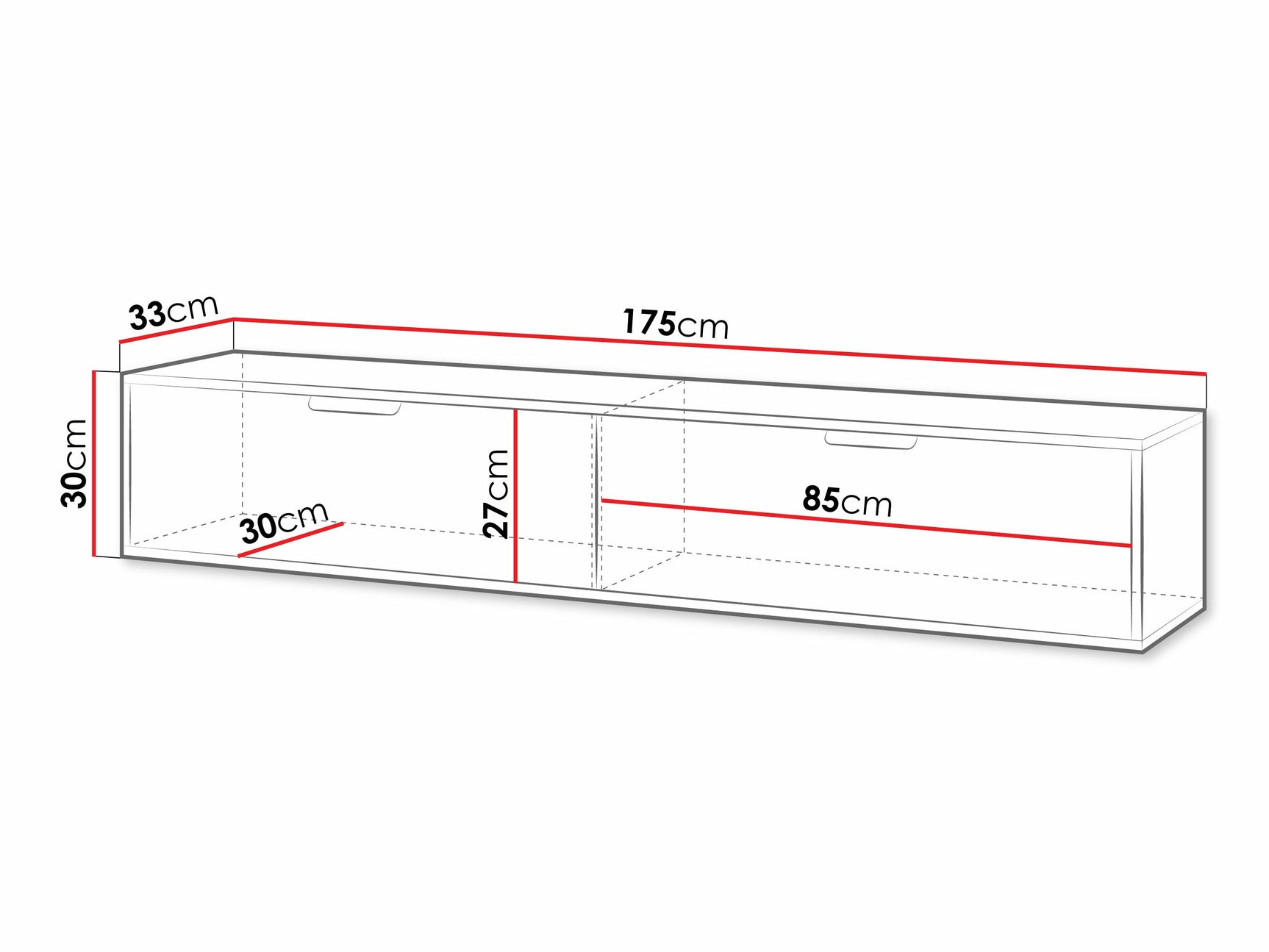 TV-bord Hamilton 101 4307849