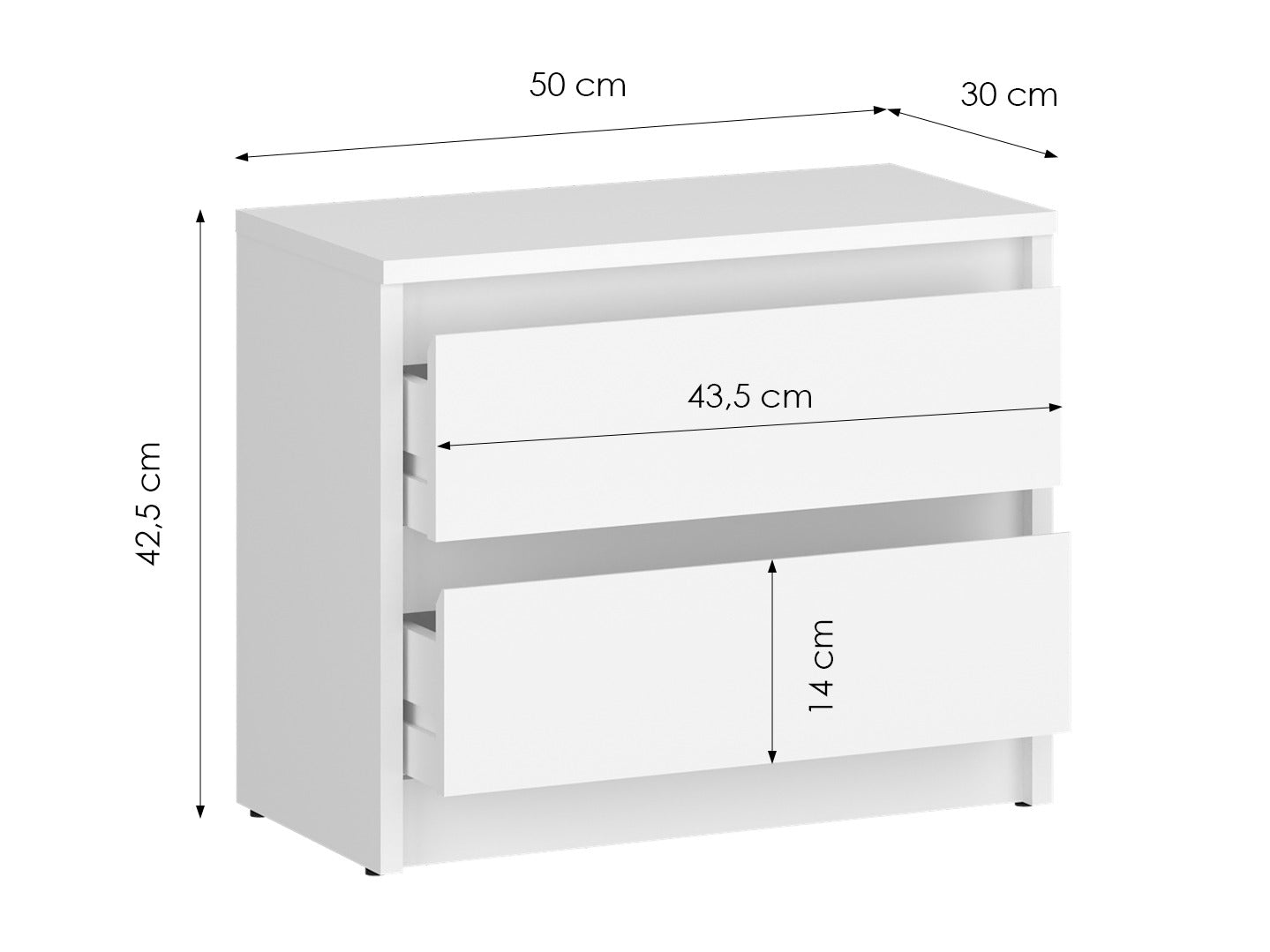Sengebord Ontario 197