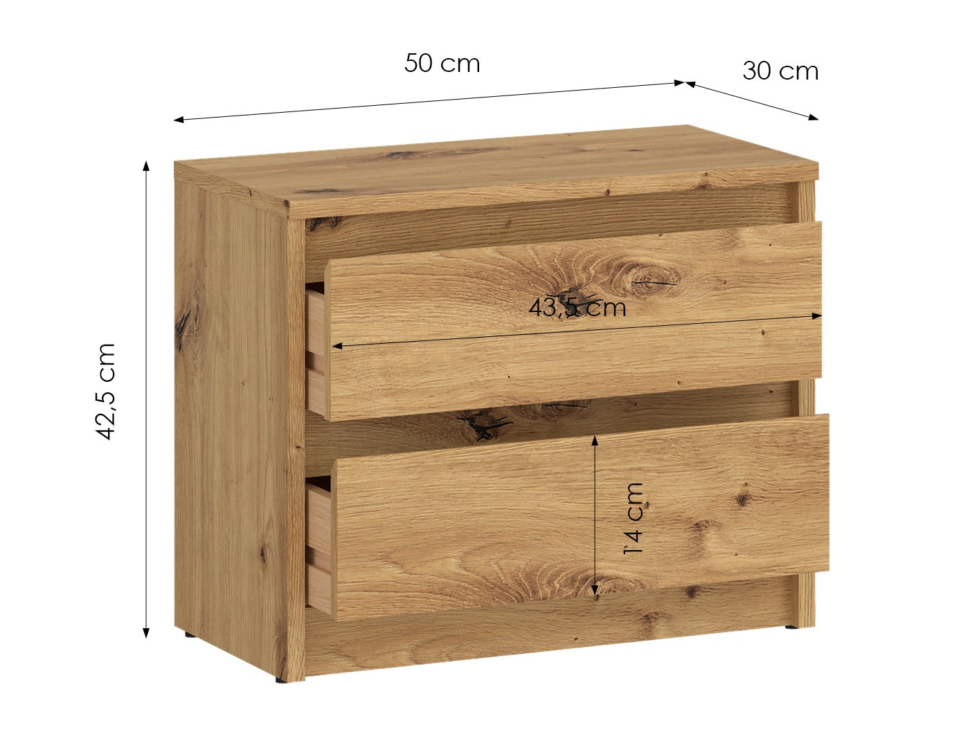 Sengebord Ontario 197