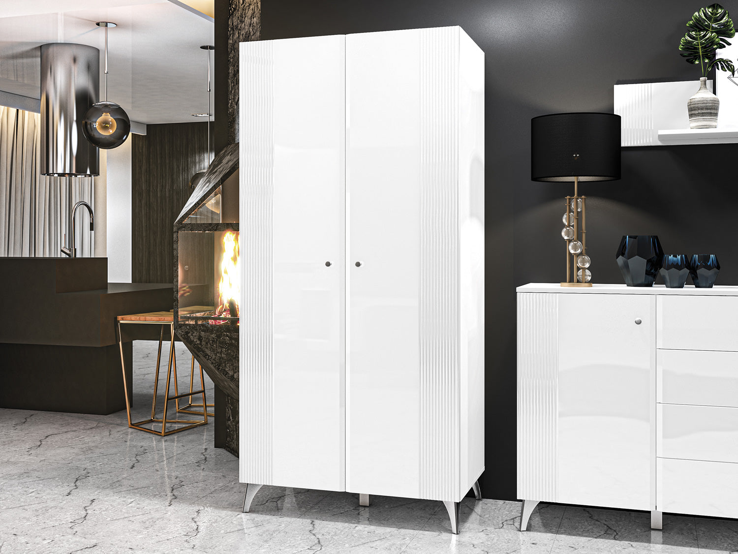 Garderobeskab Madison U100