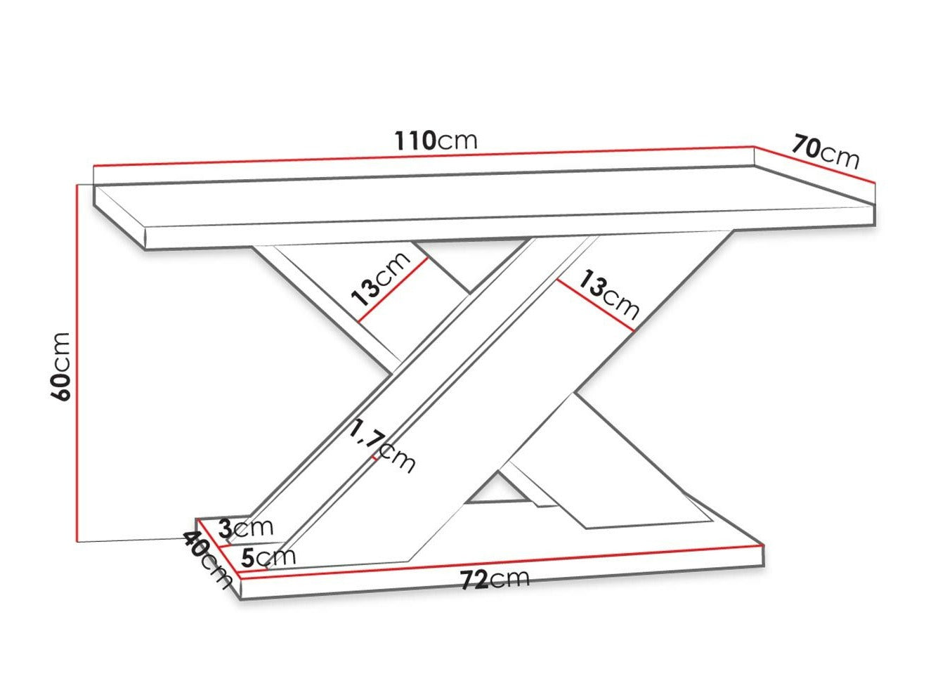 Sofabord Goodyear 116 4333510