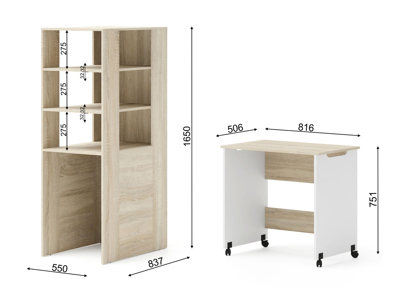 Skrivebord Elitenu 100