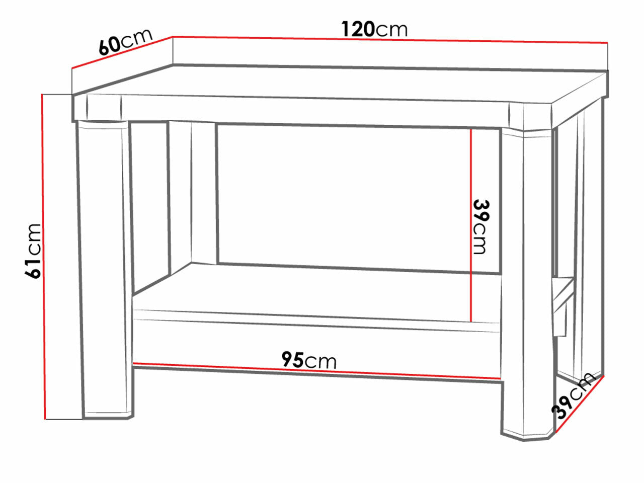 Sofabord Lorelie 114 4338275