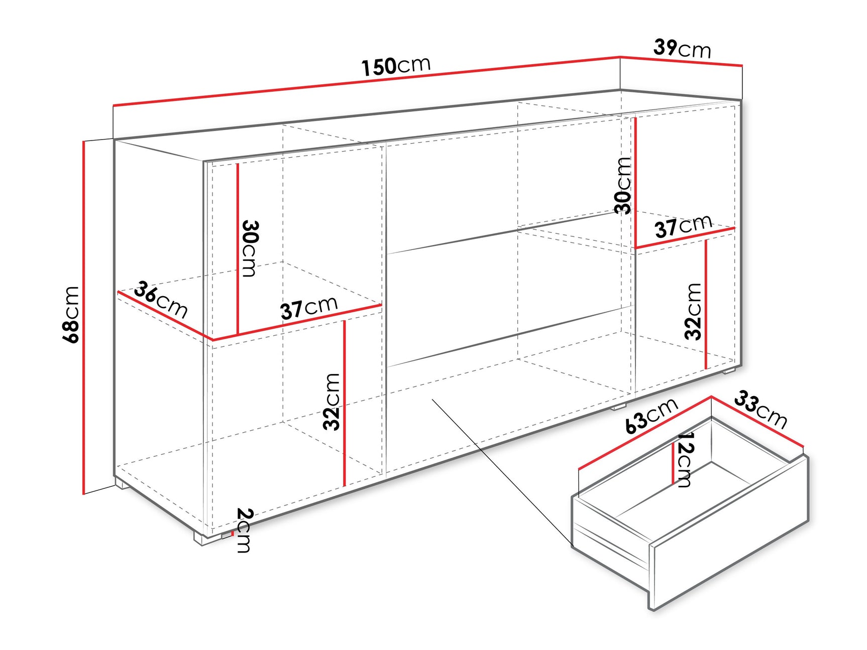 Kommode Sarasota 191
