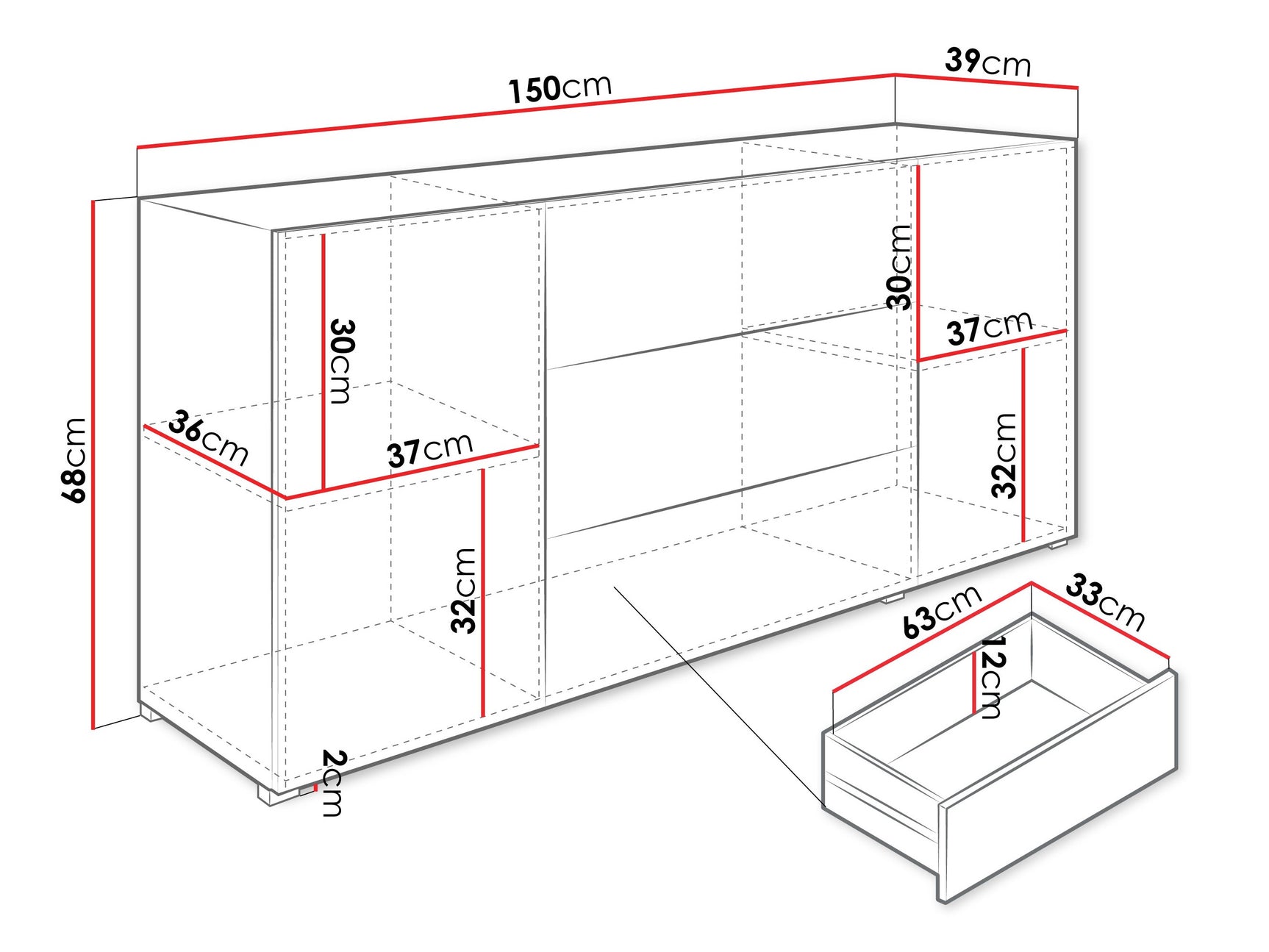 Kommode Sarasota 191