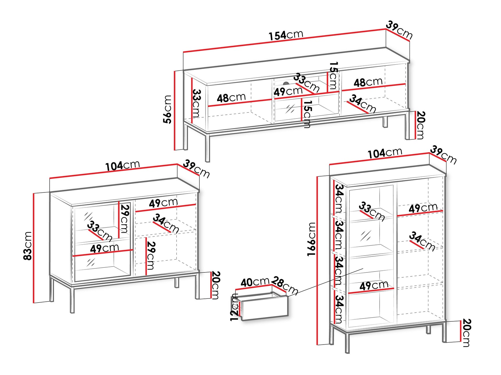 Stuemøbelsæt Soferi 113