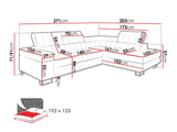 Hjørnesofa Comfivo 232