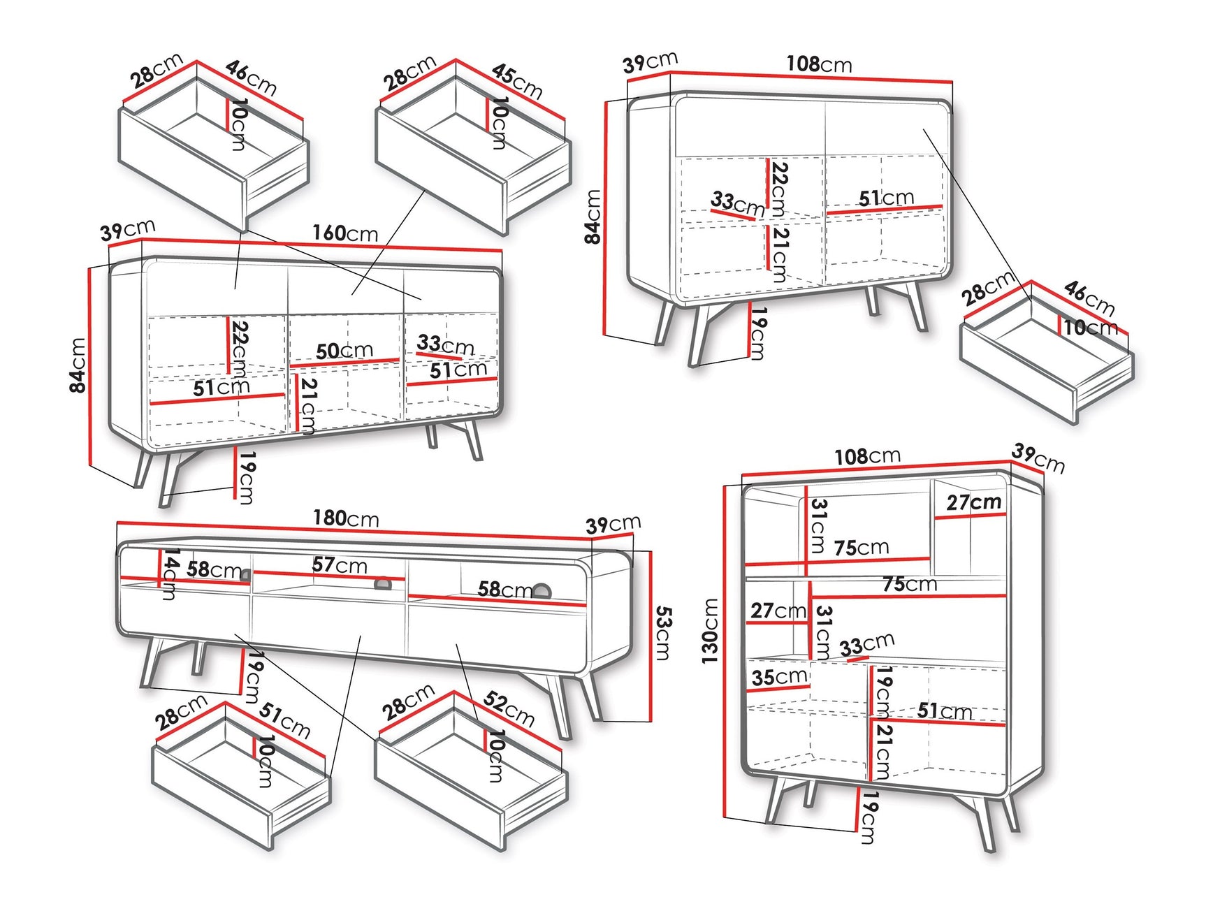 Stuemøbelsæt Talsalo 104