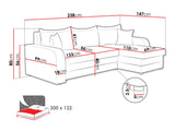 Hjørnesofa Comfivo 135