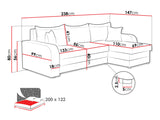 Hjørnesofa Comfivo 135