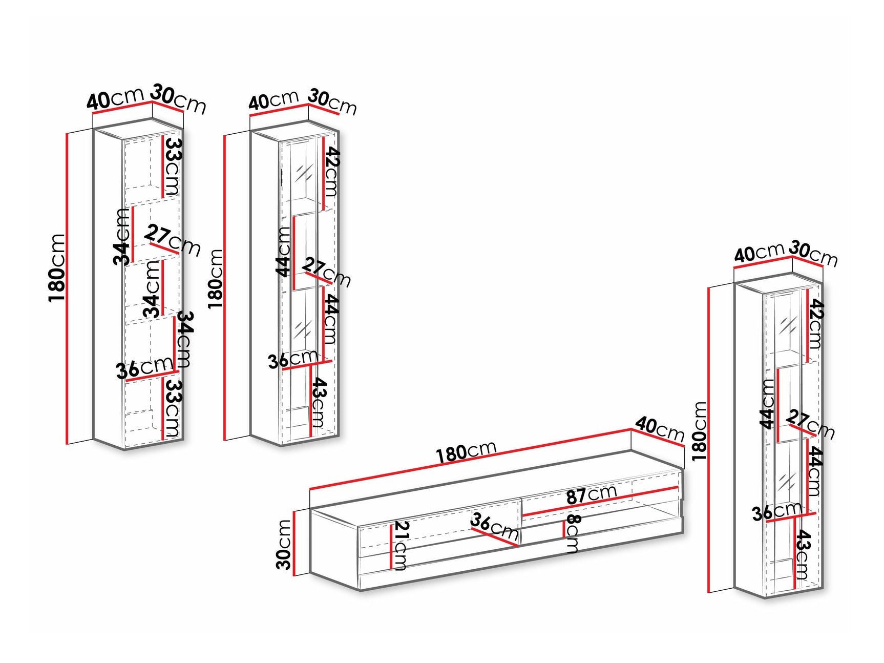 Stuemøbelsæt Venenou 116 4374540