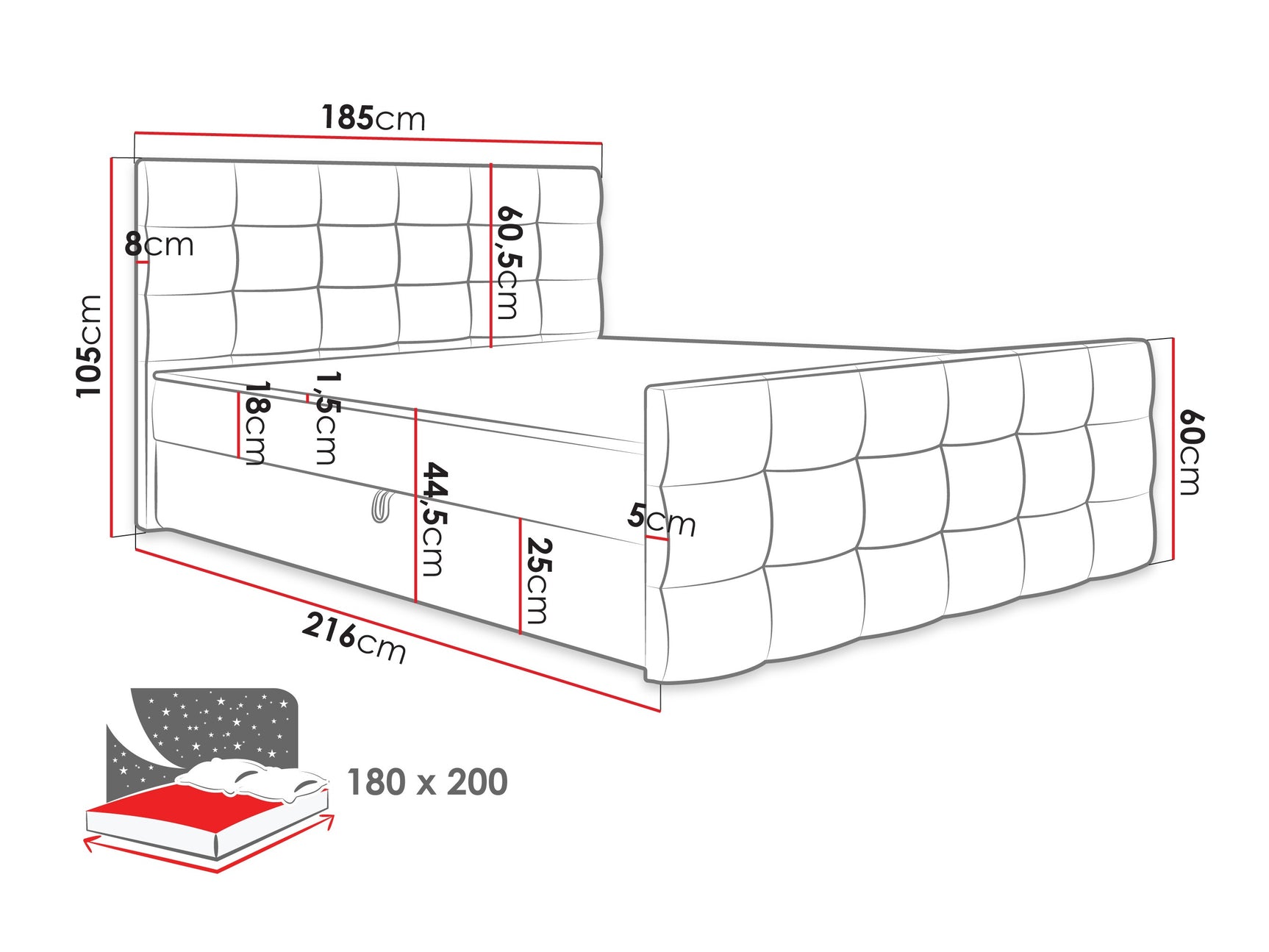 Kontinentalseng Memphis 100 4375452