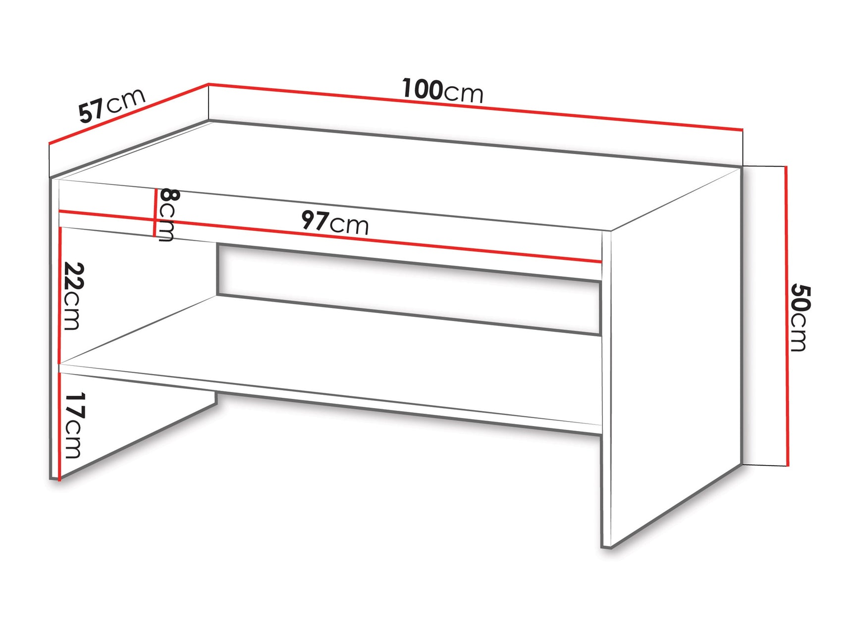 Sofabord Evavese 107