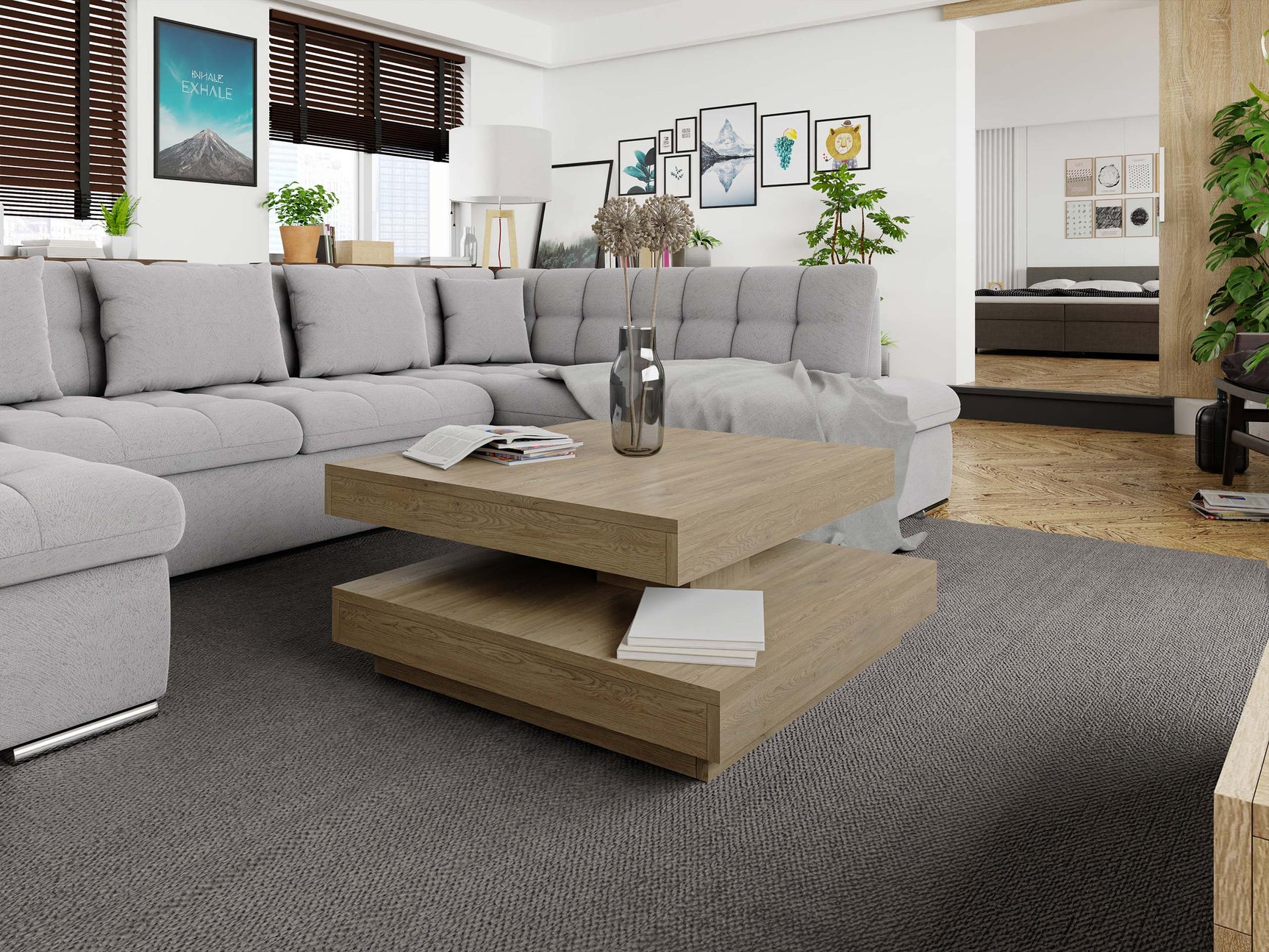 Transformer sofabord Comfivo 385