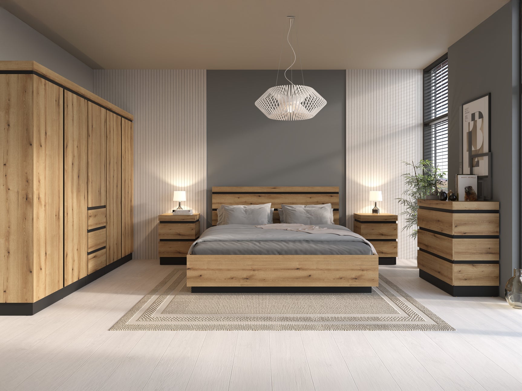 Soveværelsessæt Enocira 133