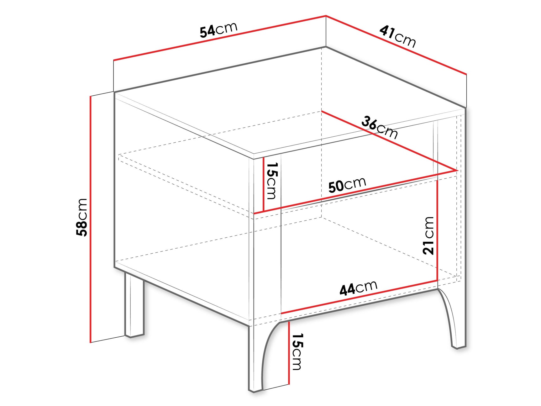 Sengebord Mavtoru 110