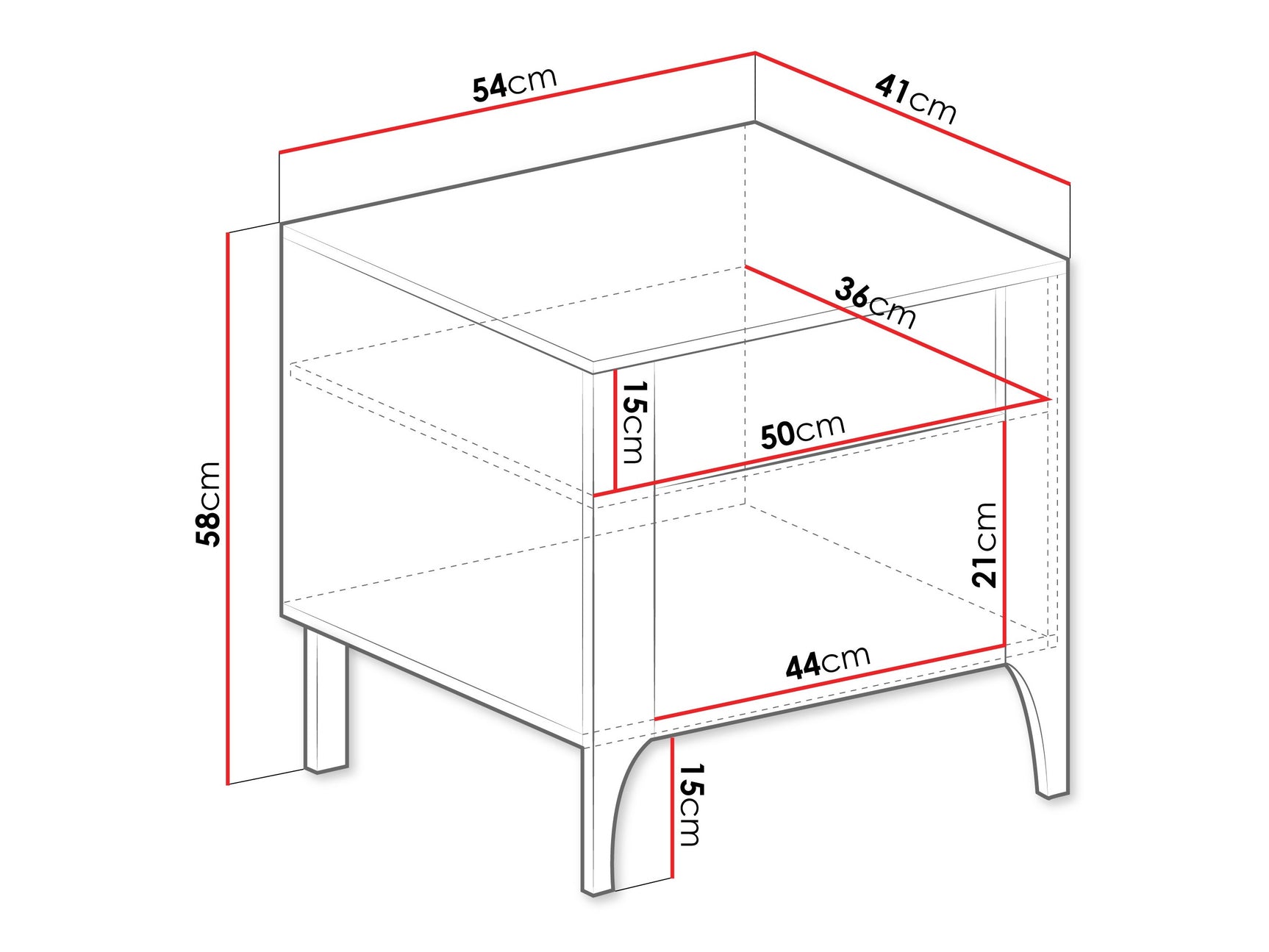 Sengebord Mavtoru 110