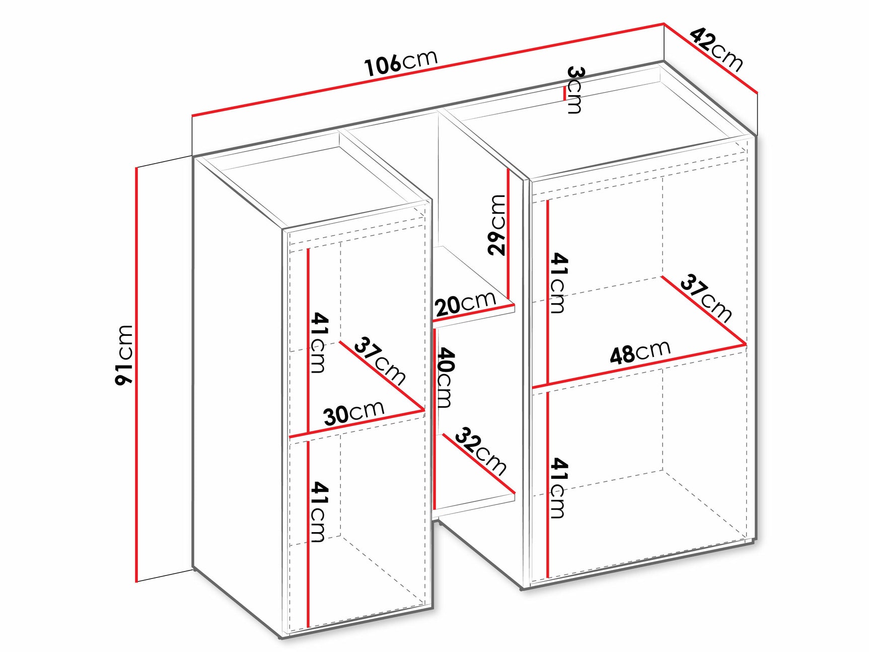Skænk Tivseva 106 4404860