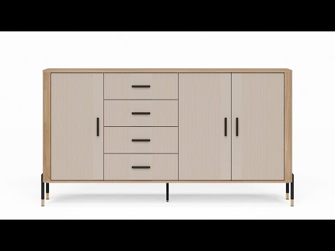 Kommode Flosora 121 w8KT4EEkYBU