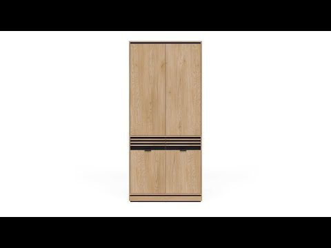 Garderobeskab Cavtole 107 x9zI9G1E3kg