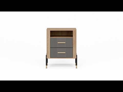 Sengebord Flosora 142 w2q89Cl21ZI