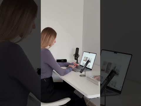 Højdejusterbart arbejdsbord Charlotte 195 R0r5c21AJDk