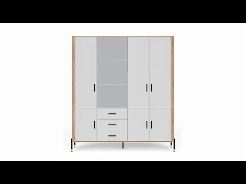 Garderobeskab Flosora 135 51CV0yOH6Qs